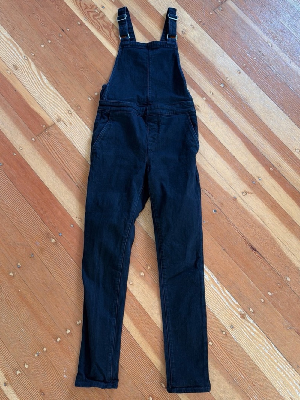Treasure & Bond Black Denim Overalls XS